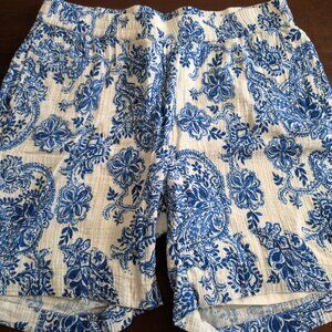 Soft Surroundings Marilla Gauze Shorts